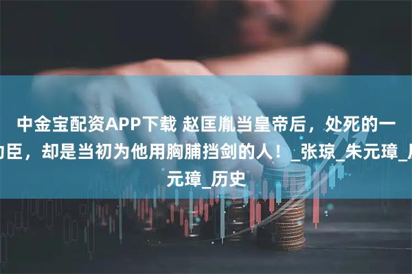 中金宝配资APP下载 赵匡胤当皇帝后,处死的一个功臣,却是当初为他用胸脯挡剑的人!_张琼_朱元璋_历史