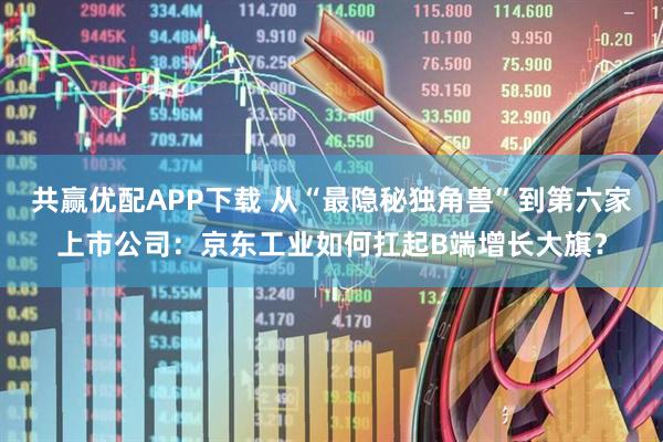 共赢优配APP下载 从“最隐秘独角兽”到第六家上市公司：京东工业如何扛起B端增长大旗？